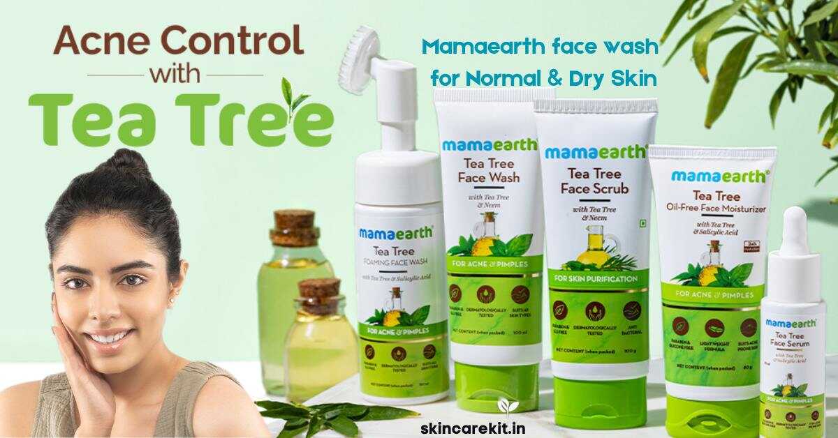 Mamaearth face wash for Normal & Dry Skin