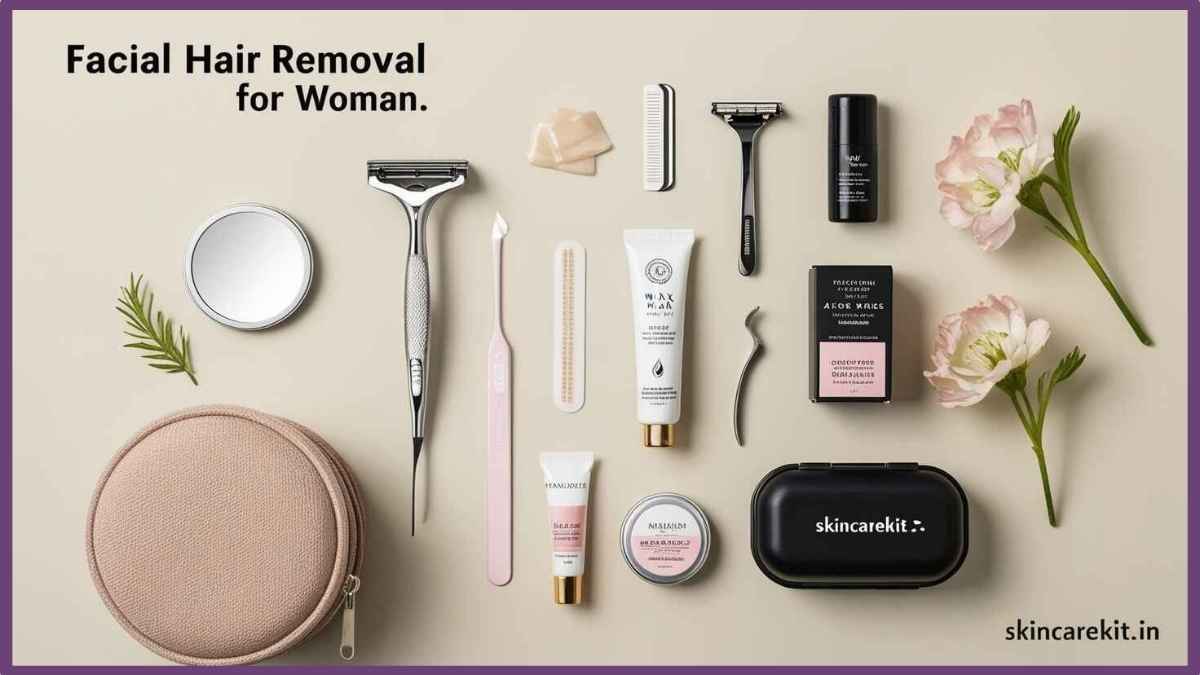 Facial hair removal for women accessories