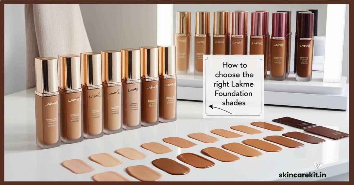 Lakme Foundation Shades